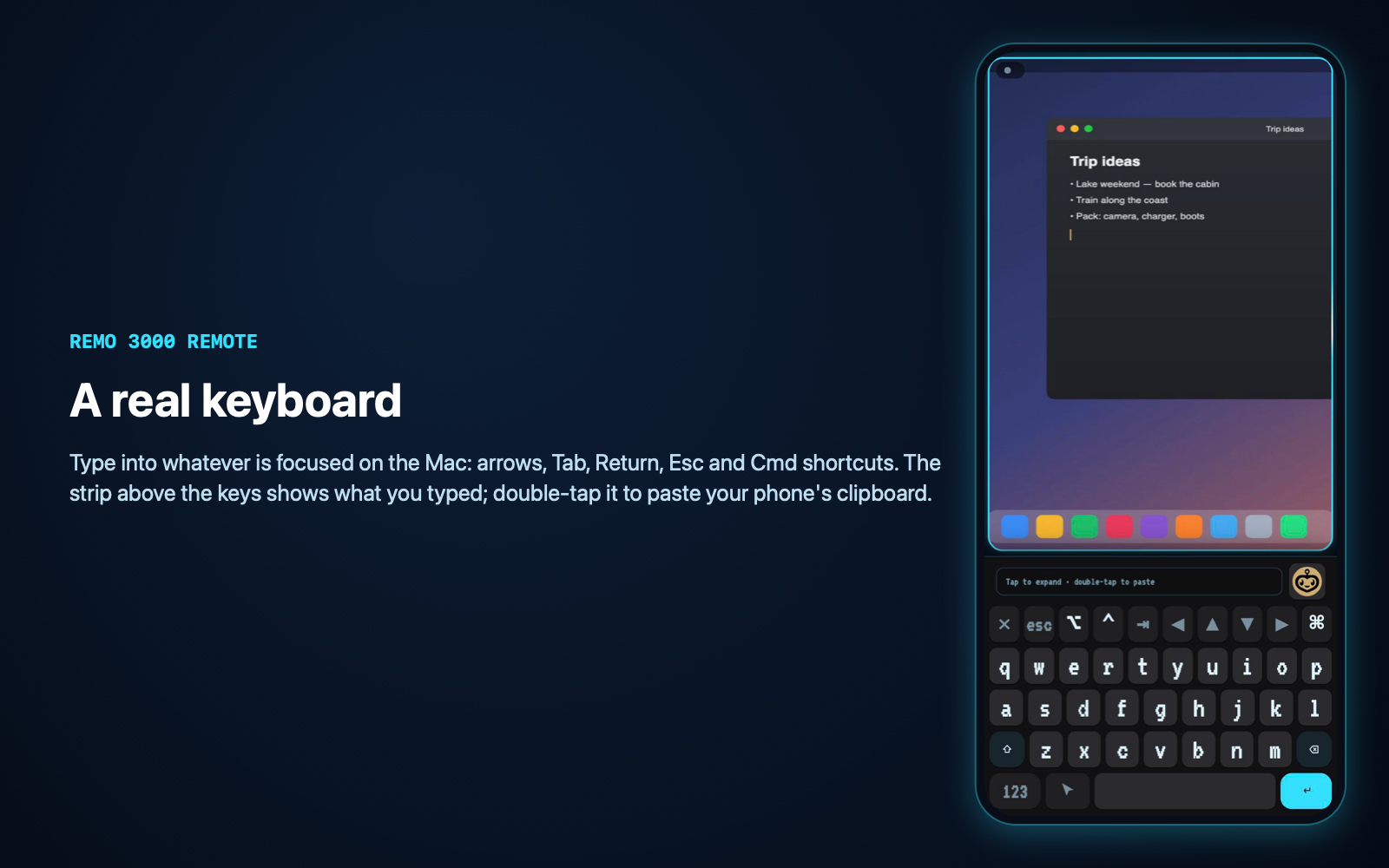 REMO 3000 Remote, screenshot 2