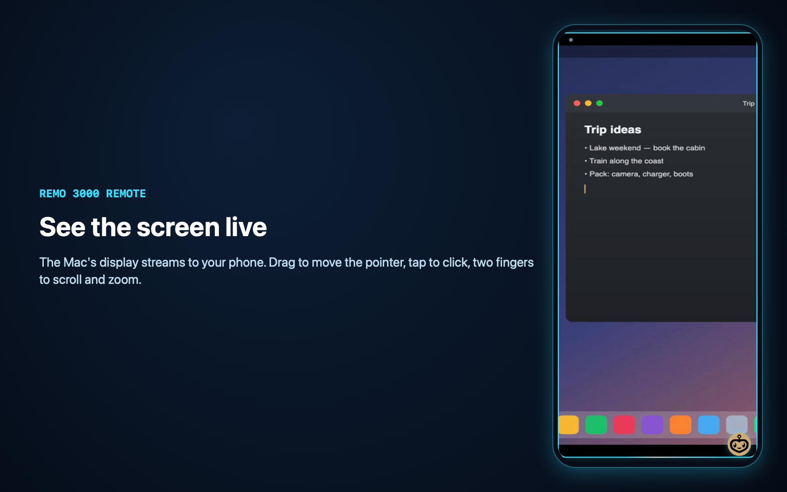 REMO 3000 Remote, screenshot 4